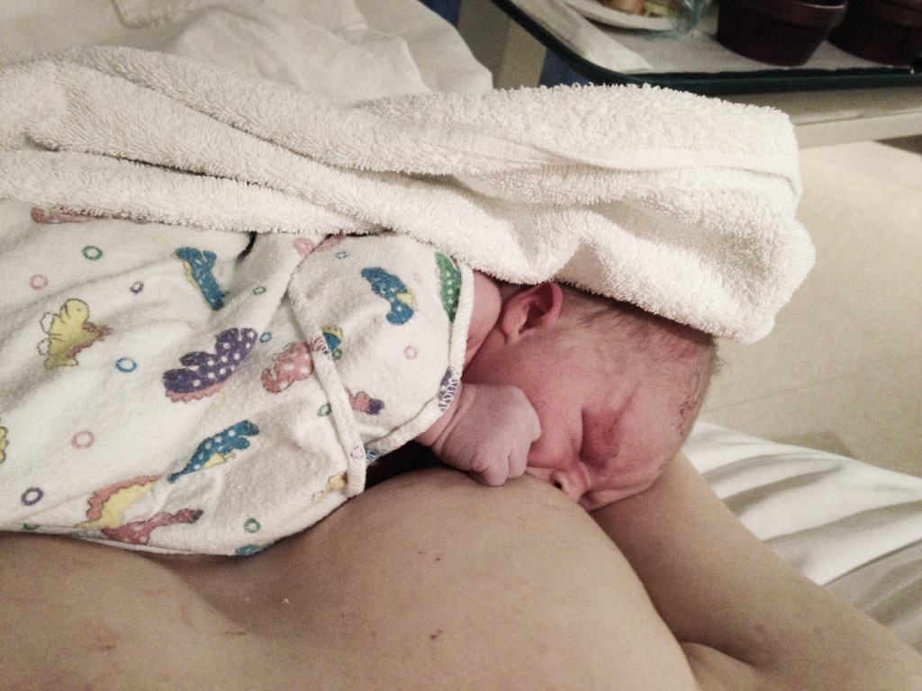 Indigo's first latch
