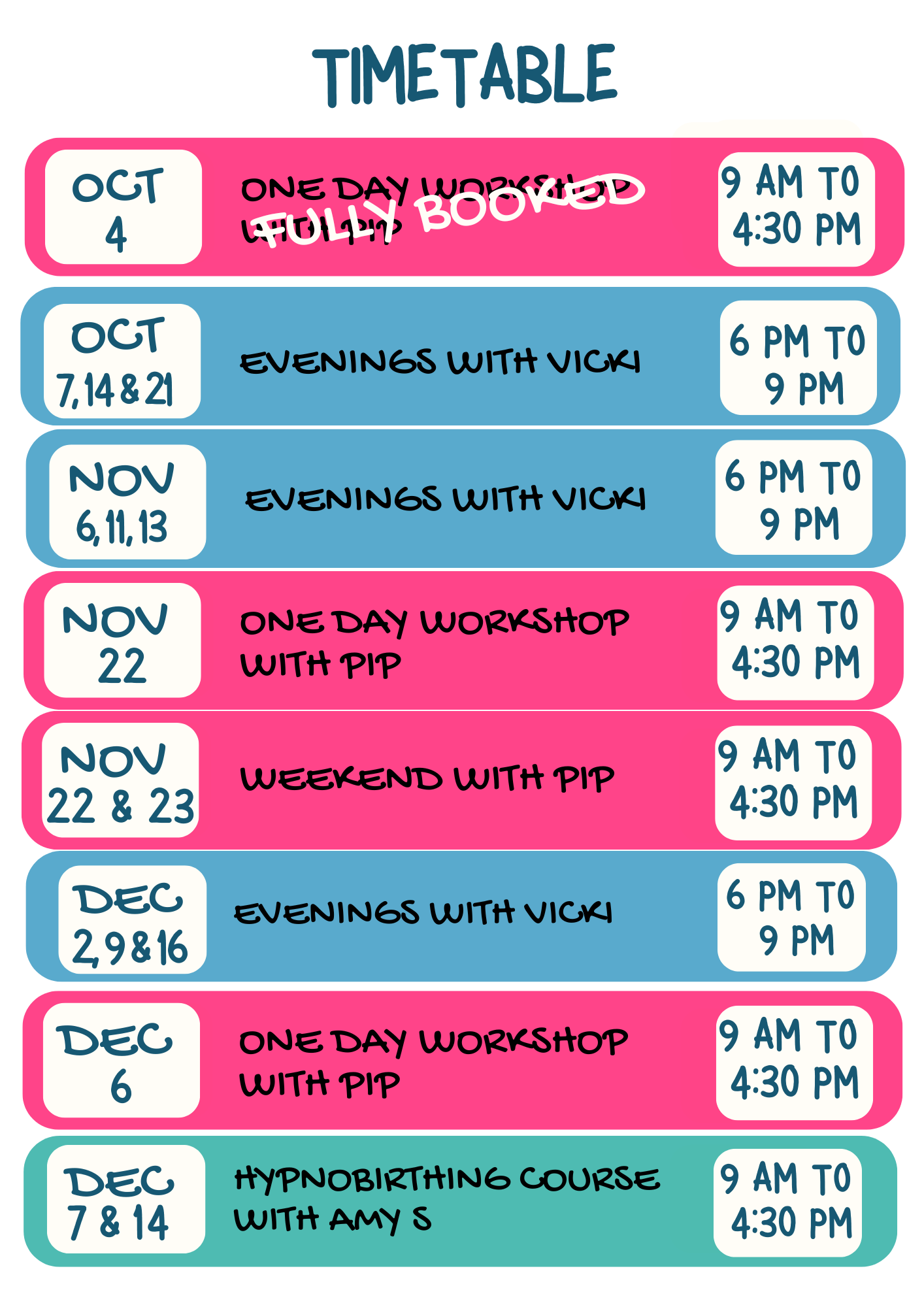 Hypnobirthing classes Perth<br />
